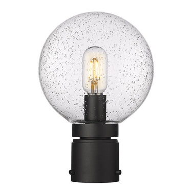 Z-Lite 8" Laurent 1 Light Outdoor Post Mount Fixture image 1