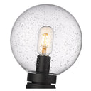 Z-Lite 8" Laurent 1 Light Outdoor Post Mount Fixture image 7