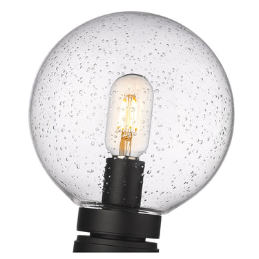 Z-Lite 8" Laurent 1 Light Outdoor Post Mount Fixture image 7