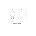 Z-Lite 8" Laurent 1 Light Outdoor Wall image 7
