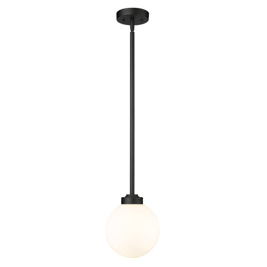 Z-Lite 8" Laurent Glass 1 Light Outdoor Pendant image