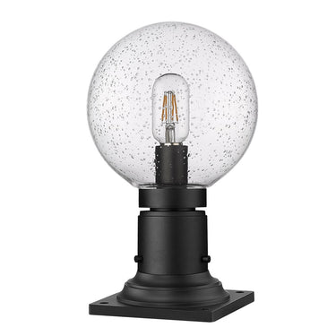 Z-Lite 8" Laurent Glass 1 Light Outdoor Pier Mounted Fixture image 9