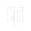 Z-Lite 8" Lucian 2 Light Outdoor Wall image 7