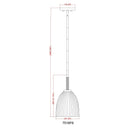 Z-Lite 8" Naya 1 Light Pendant image 14