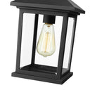 Z-Lite 8" Portland 1 Light Outdoor Chain Mount Ceiling Fixture image 3