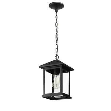 Z-Lite 8" Portland 1 Light Outdoor Chain Mount Ceiling Fixture image 4