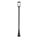 Z-Lite 8" Sheridan 1 Light Outdoor Post Mounted Fixture image 1