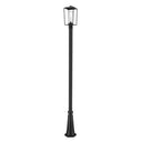 Z-Lite 8" Sheridan 1 Light Outdoor Post Mounted Fixture image 4