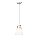 Z-Lite 8" Z-Studio Fabric 1 Light Pendant image 2