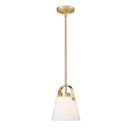 Z-Lite 8" Z-Studio Fabric 1 Light Pendant image 3