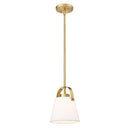 Z-Lite 8" Z-Studio Fabric 1 Light Pendant image 5