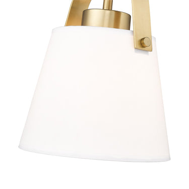 Z-Lite 8" Z-Studio Fabric 1 Light Pendant image 7