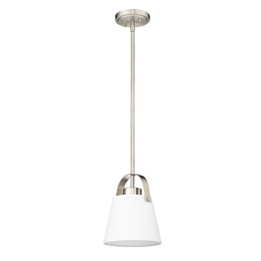 Z-Lite 8" Z-Studio Fabric 1 Light Pendant image 8