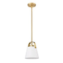 Z-Lite 8" Z-Studio Fabric 1 Light Pendant image 9