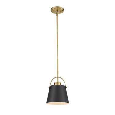 Z-Lite 8" Z-Studio Metal 1 Light Pendant image 1