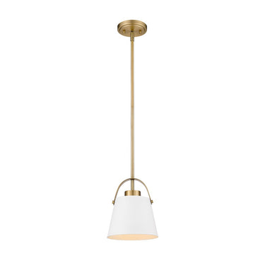 Z-Lite 8" Z-Studio Metal 1 Light Pendant image 3