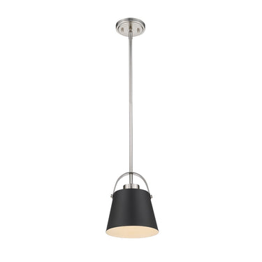 Z-Lite 8" Z-Studio Metal 1 Light Pendant image 4