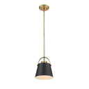 Z-Lite 8" Z-Studio Metal 1 Light Pendant image 5