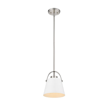 Z-Lite 8" Z-Studio Metal 1 Light Pendant image 6