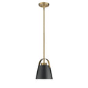 Z-Lite 8" Z-Studio Metal 1 Light Pendant image 9