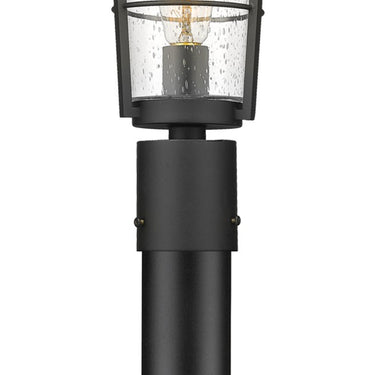 Z-Lite 88.75" High Helix 1 Light Outdoor Post Mounted Fixture image 3