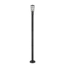 Z-Lite 88.75" High Helix 1 Light Outdoor Post Mounted Fixture image 4