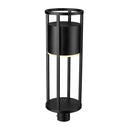 Z-Lite 9.25" Luca 1 Light Outdoor Post Mount Fixture image 1