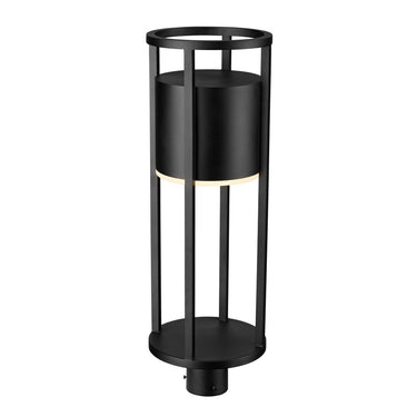 Z-Lite 9.25" Luca 1 Light Outdoor Post Mount Fixture image 1