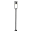 Z-Lite 9.25" Luca 1 Light Outdoor Post Mounted Fixture image 1