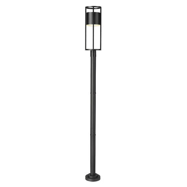 Z-Lite 9.25" Luca 1 Light Outdoor Post Mounted Fixture image 1