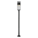 Z-Lite 9.25" Luca 1 Light Outdoor Post Mounted Fixture image 2