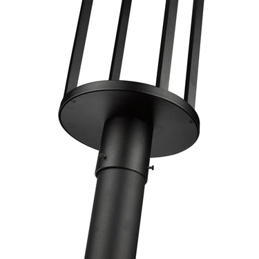 Z-Lite 9.25" Luca 1 Light Outdoor Post Mounted Fixture image 3