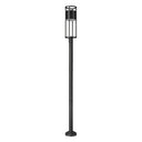 Z-Lite 9.25" Luca 1 Light Outdoor Post Mounted Fixture image 4