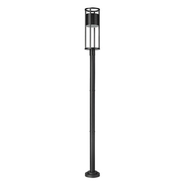 Z-Lite 9.25" Luca 1 Light Outdoor Post Mounted Fixture image 4