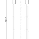 Z-Lite 9.25" Luca 1 Light Outdoor Post Mounted Fixture image 7