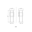 Z-Lite 9.25" Luca 2 Light Outdoor Wall image 7