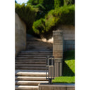 Z-Lite 9.25" Luca Glass 1 Light Outdoor Pier Mounted Fixture image 6