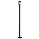 Z-Lite 9.25" Portland 1 Light Outdoor Post Mounted Fixture image