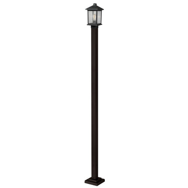 Z-Lite 9.25" Portland 1 Light Outdoor Post Mounted Fixture image