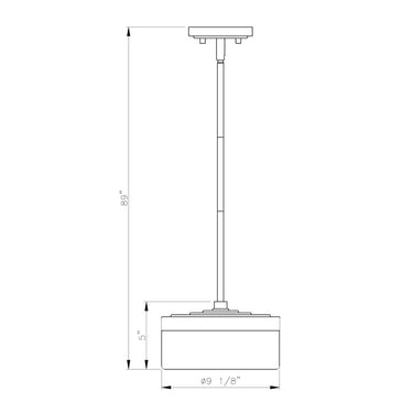 Z-Lite 9.25" Renaud 1 Light Pendant image 14