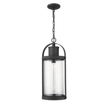 Z-Lite 9.25" Roundhouse 1 Light Outdoor Chain Mount Ceiling Fixture image 4