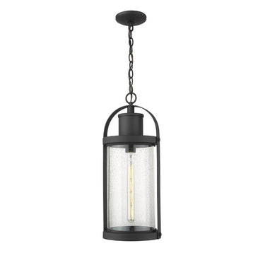 Z-Lite 9.25" Roundhouse 1 Light Outdoor Chain Mount Ceiling Fixture image