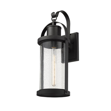 Z-Lite 9.25" Roundhouse 1 Light Outdoor Wall image 1