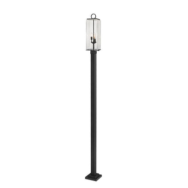 Z-Lite 9.25" Sana 3 Light Outdoor Post Mounted Fixture image 2