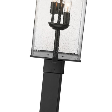Z-Lite 9.25" Sana 3 Light Outdoor Post Mounted Fixture image 3