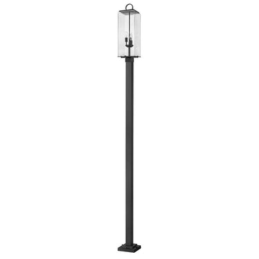 Z-Lite 9.25" Sana 3 Light Outdoor Post Mounted Fixture image 4