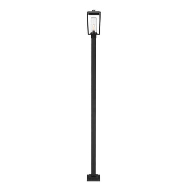 Z-Lite 9.25" Sheridan 1 Light Outdoor Post Mounted Fixture image 1