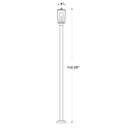 Z-Lite 9.25" Sheridan 1 Light Outdoor Post Mounted Fixture image 7