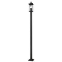 Z-Lite 9.25" Tiberius 4 Light Outdoor Post Mounted Fixture image 2