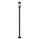 Z-Lite 9.25" Tiberius 4 Light Outdoor Post Mounted Fixture image